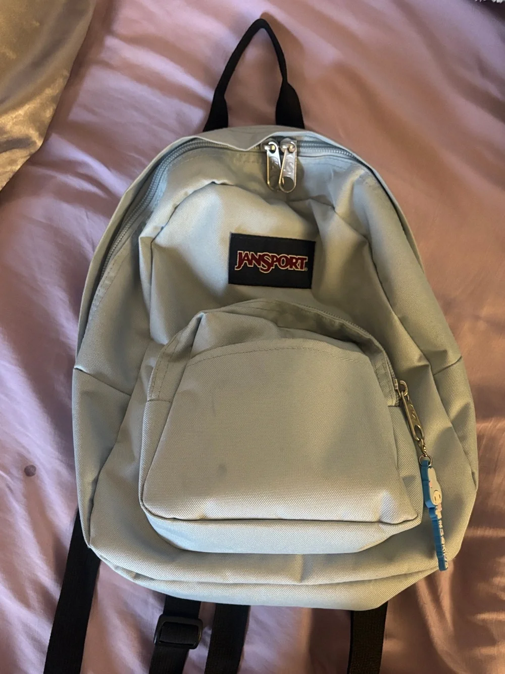 Jansport Light Blue Mini Half Pint Backpack